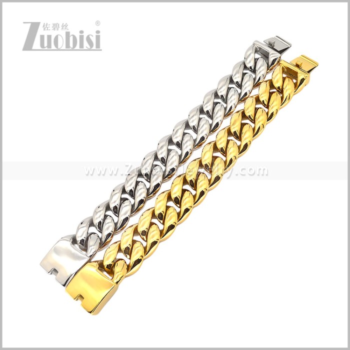 Stainless Steel Bracelet b011249S