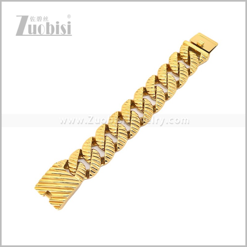 Stainless Steel Bracelet b011253G