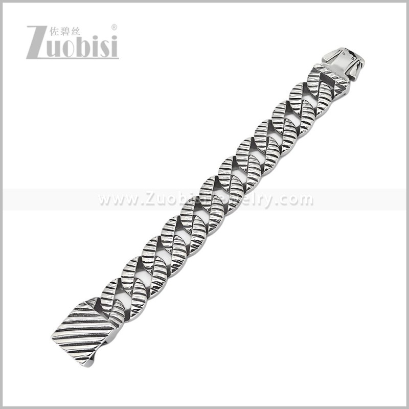 Stainless Steel Bracelet b011252S
