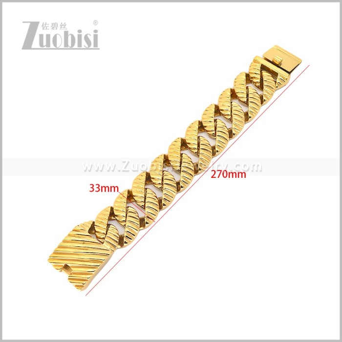 Stainless Steel Bracelet b011253G