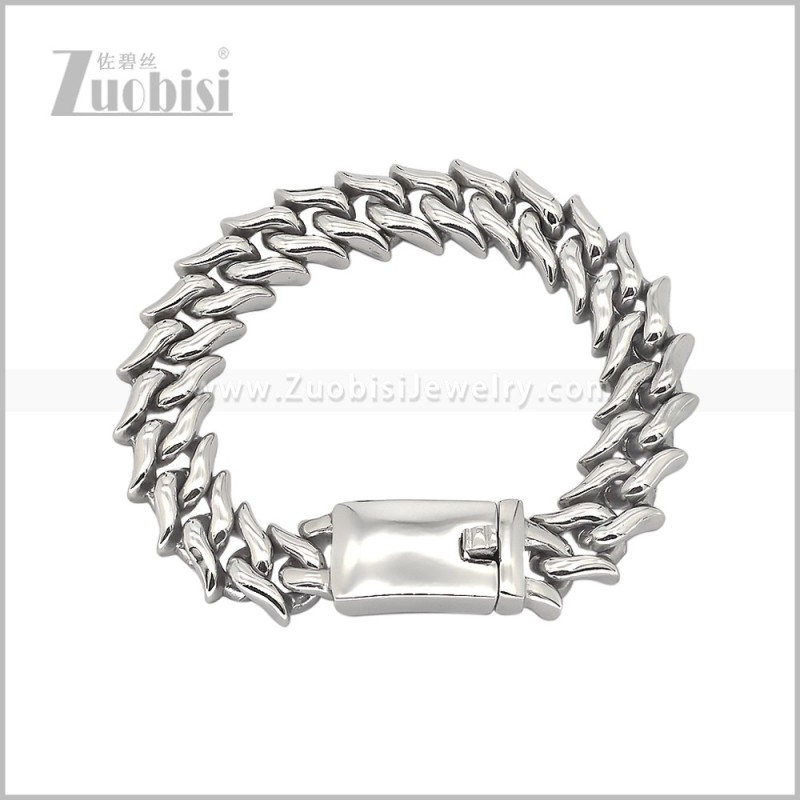 Stainless Steel Bracelet b011248S