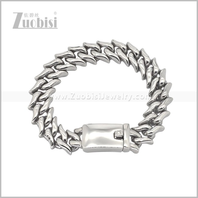 Stainless Steel Bracelet b011248S
