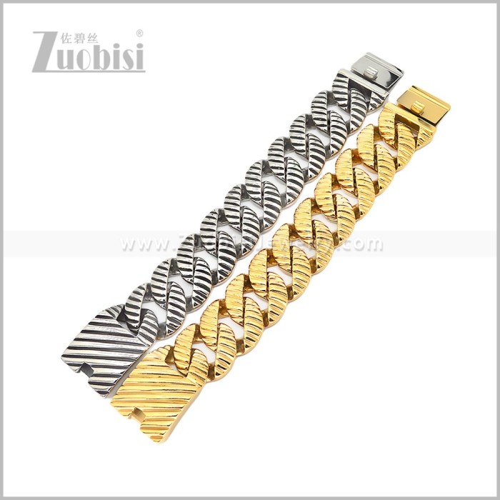 Stainless Steel Bracelet b011253S