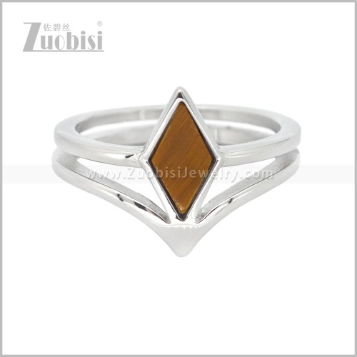 Stainless Steel Ring r011122S1
