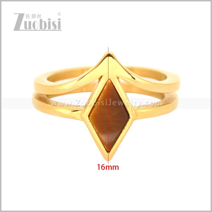 Stainless Steel Ring r011122G1