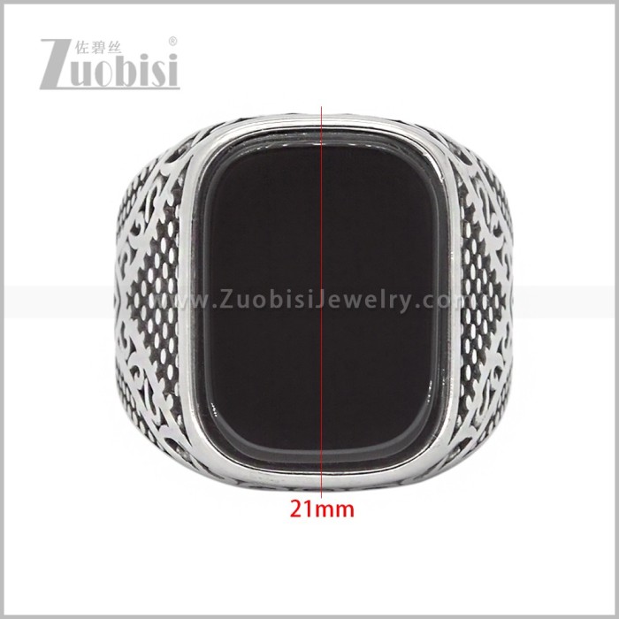 Stainless Steel Ring r011152S1