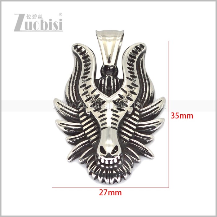 Stainless Steel Pendant p013520S