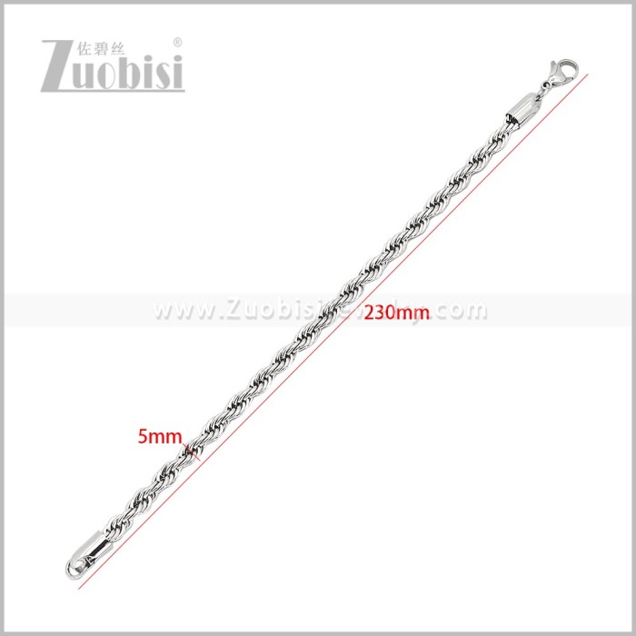 Stainless Steel Bracelet b011260S1