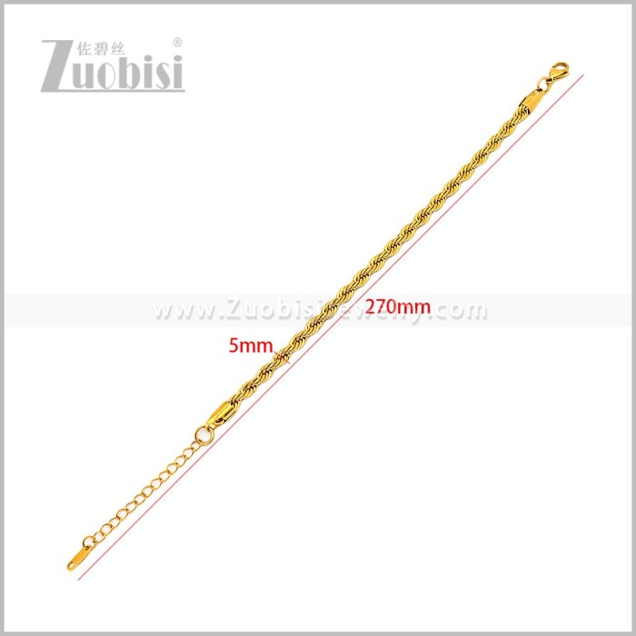 Stainless Steel Bracelet b011259G4