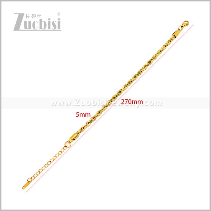 Stainless Steel Bracelet b011259G4