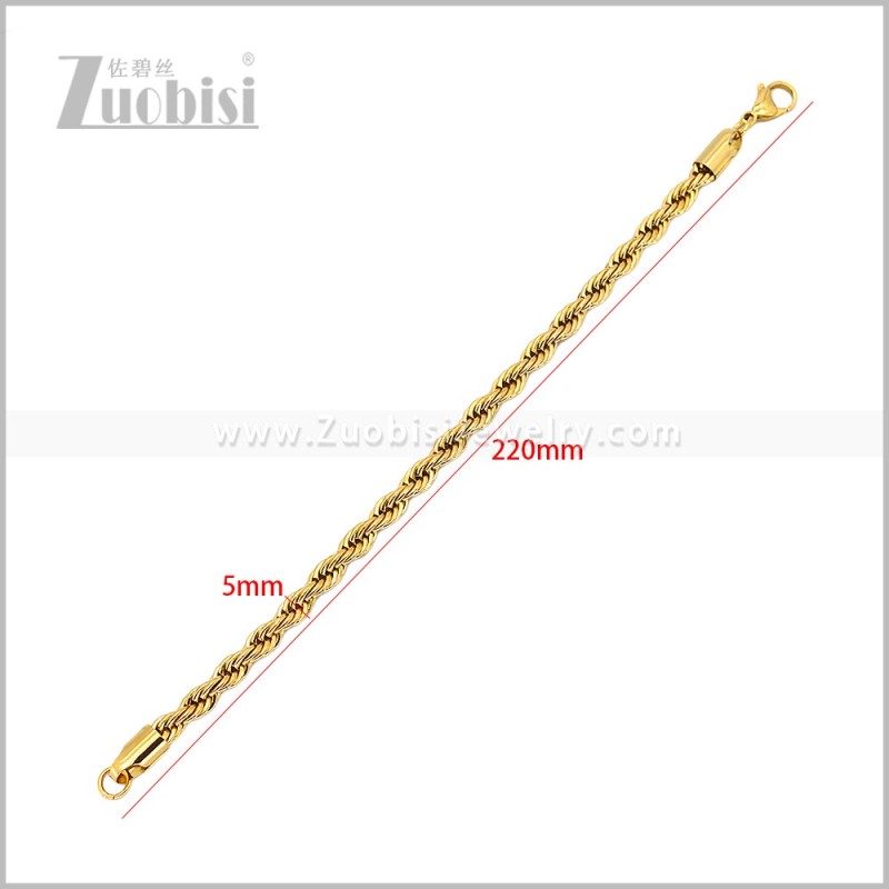 Stainless Steel Bracelet b011260G2