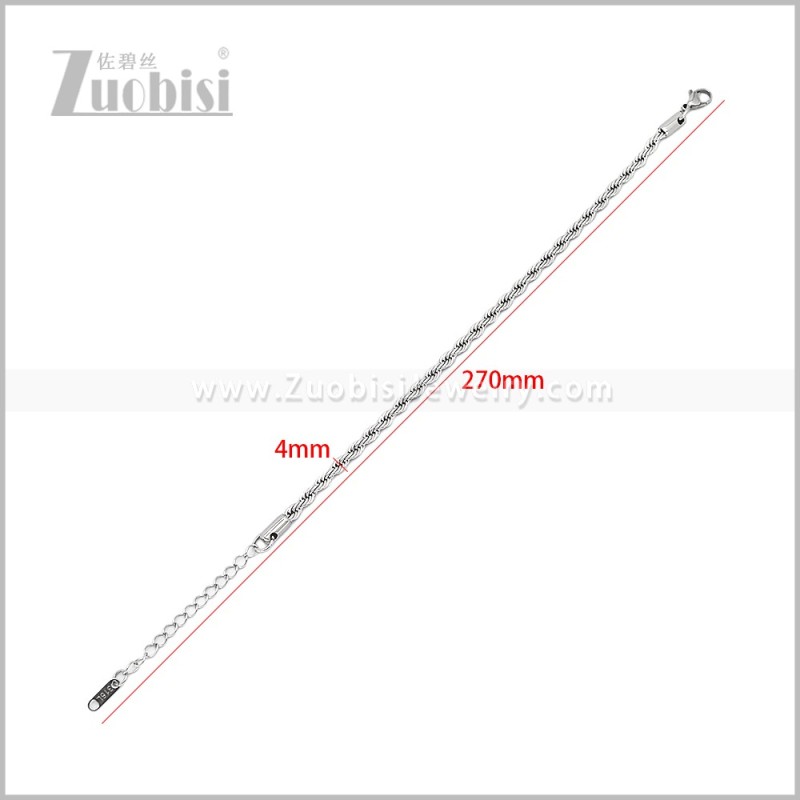 Stainless Steel Bracelet b011259S5