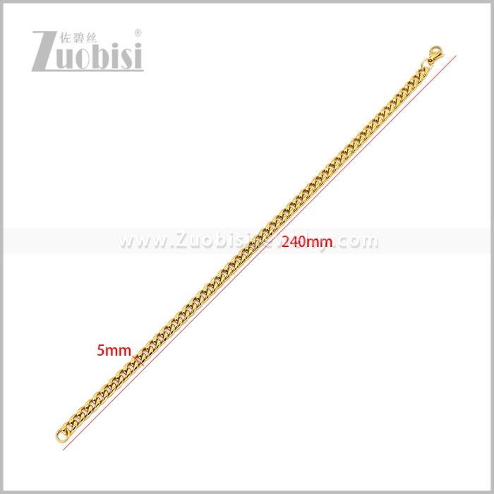 Stainless Steel Bracelet b011262G3