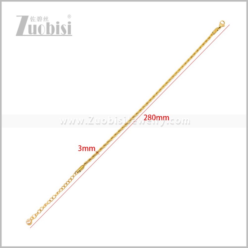 Stainless Steel Bracelet b011264G1