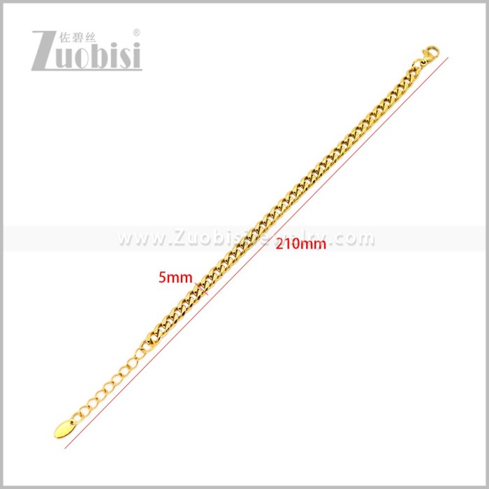 Stainless Steel Bracelet b011261G