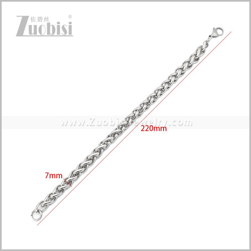Stainless Steel Bracelet b011265S9