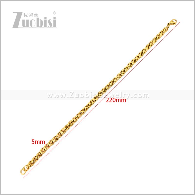 Stainless Steel Bracelet b011265G3