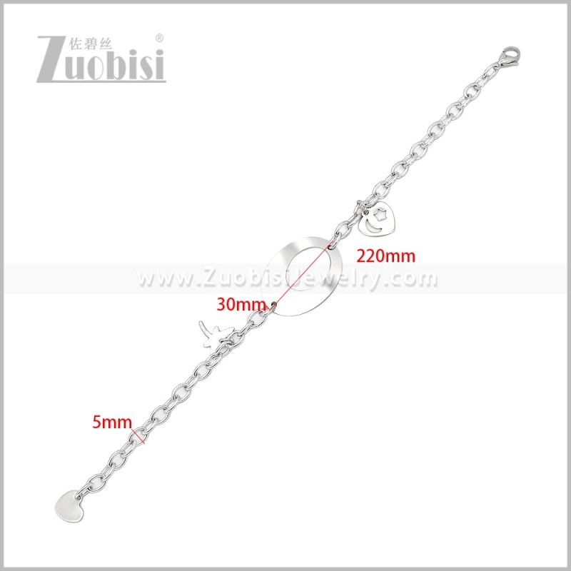 Stainless Steel Bracelet b011267S1