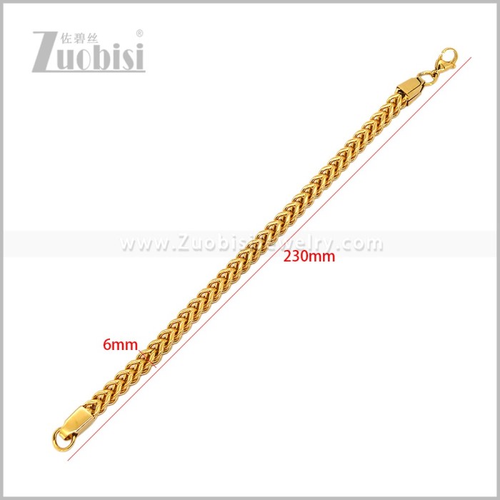 Stainless Steel Bracelet b011268G4