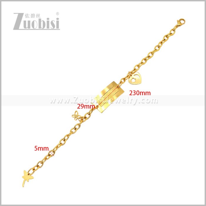 Stainless Steel Bracelet b011267G11