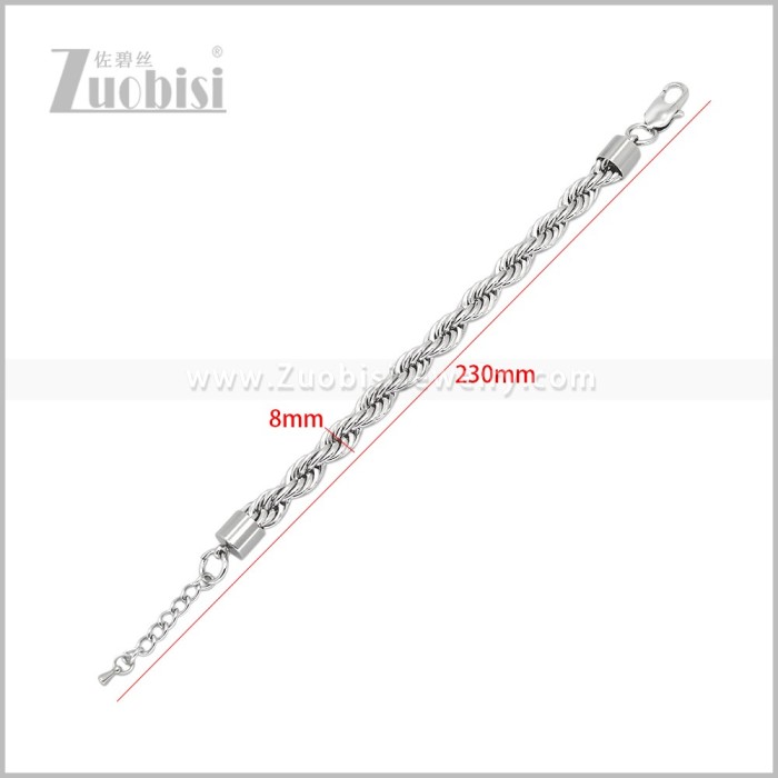 Stainless Steel Bracelet b011264S3