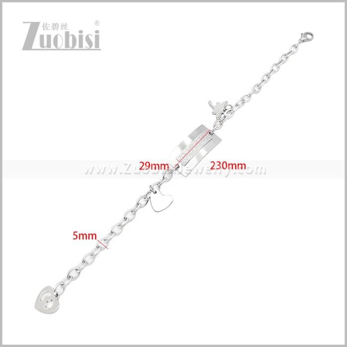 Stainless Steel Bracelet b011267S6