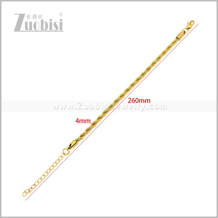 Stainless Steel Bracelet b011264G2