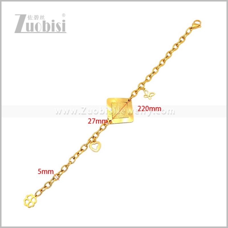 Stainless Steel Bracelet b011267G9