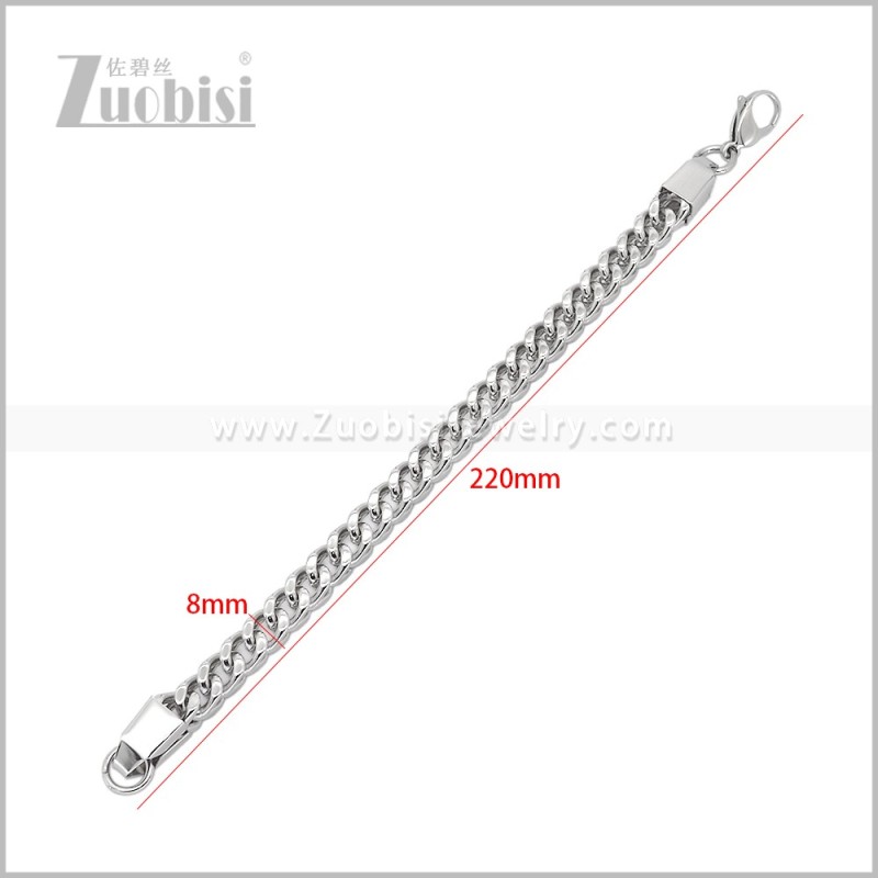 Stainless Steel Bracelet b011268S7