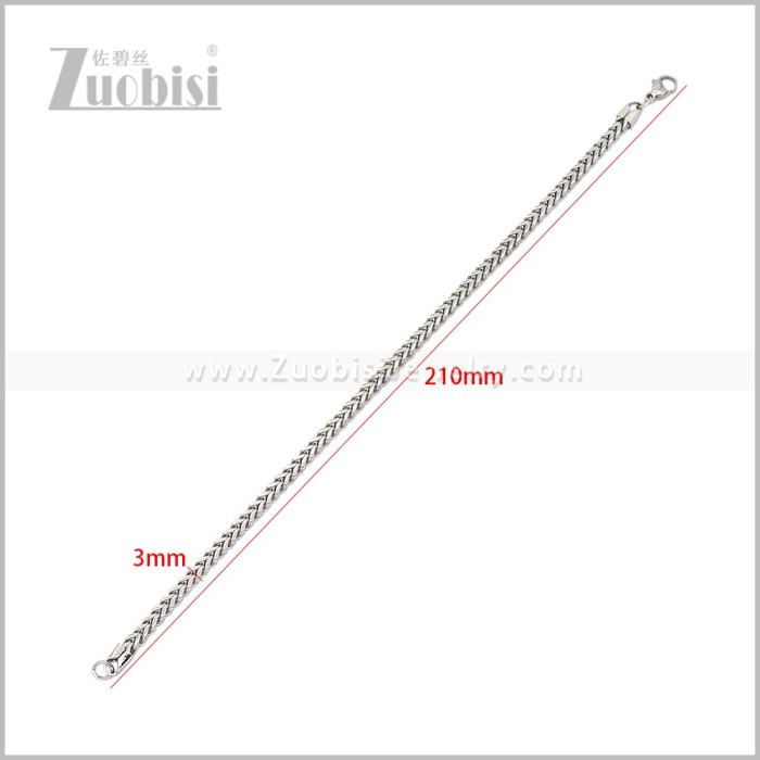 Stainless Steel Bracelet b011268S1