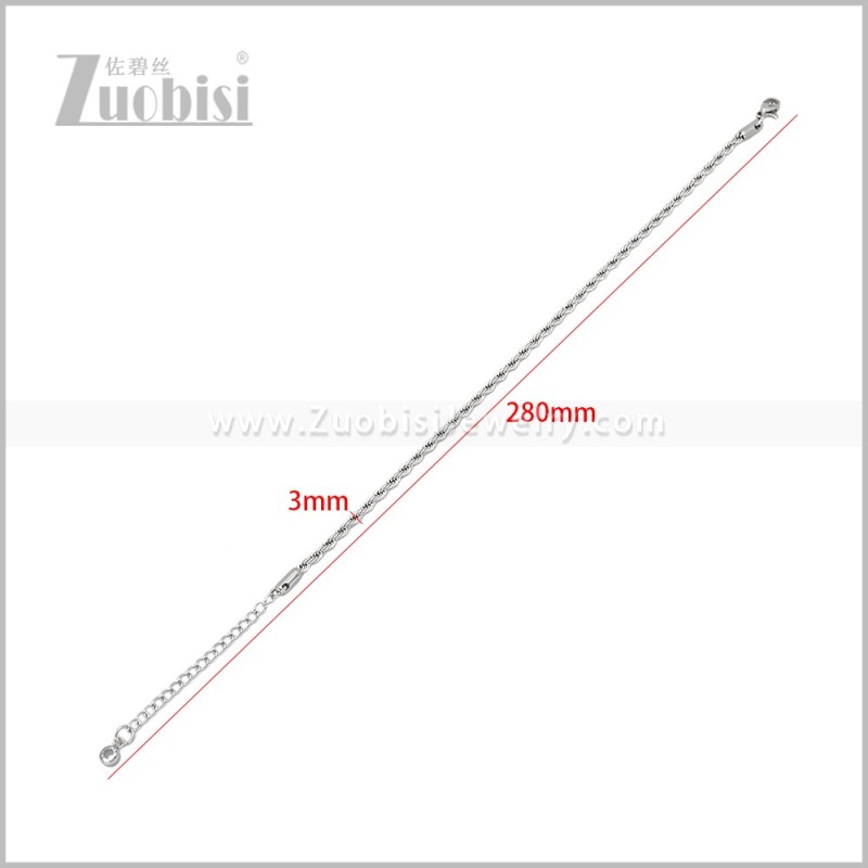 Stainless Steel Bracelet b011264S1