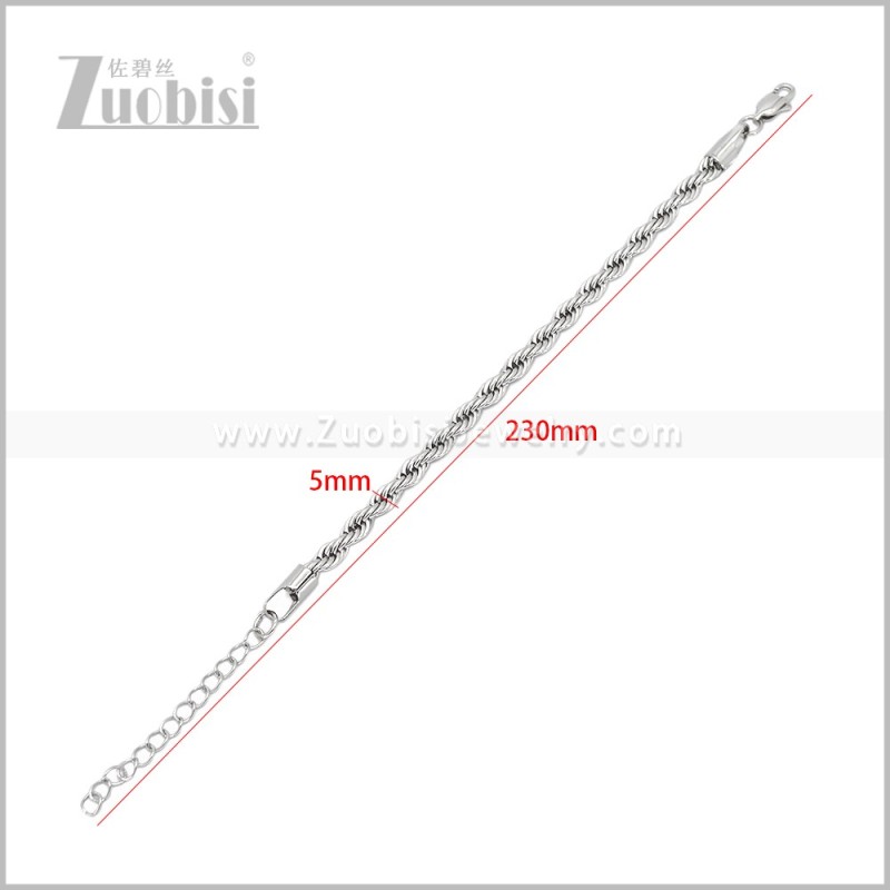 Stainless Steel Bracelet b011264S2