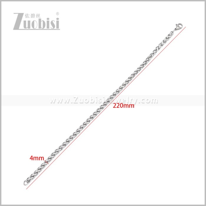 Stainless Steel Bracelet b011265S3