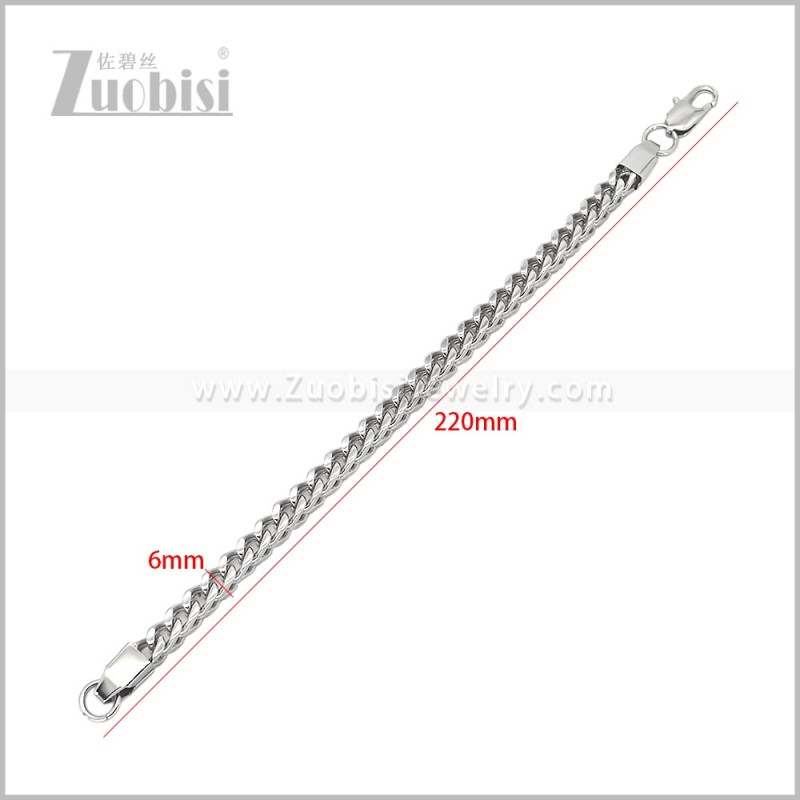 Stainless Steel Bracelet b011268S6