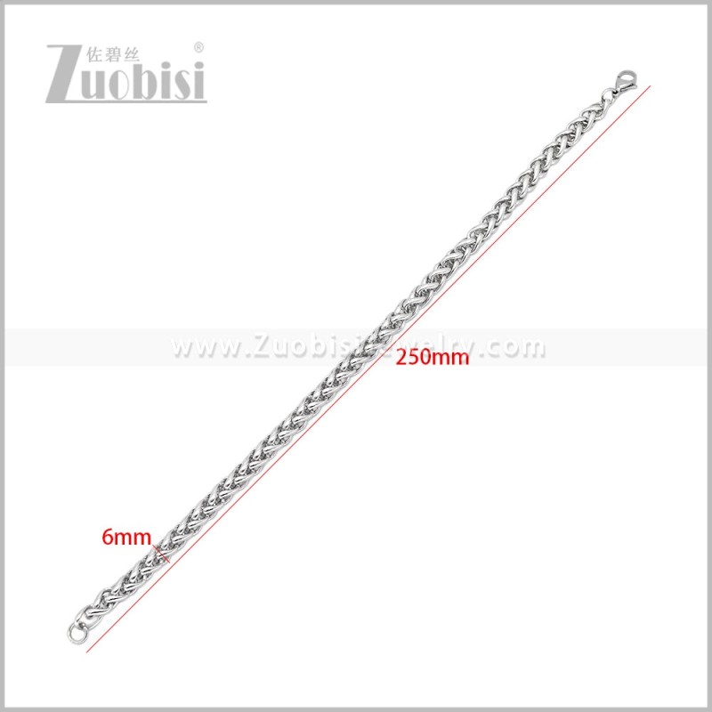 Stainless Steel Bracelet b011265S6