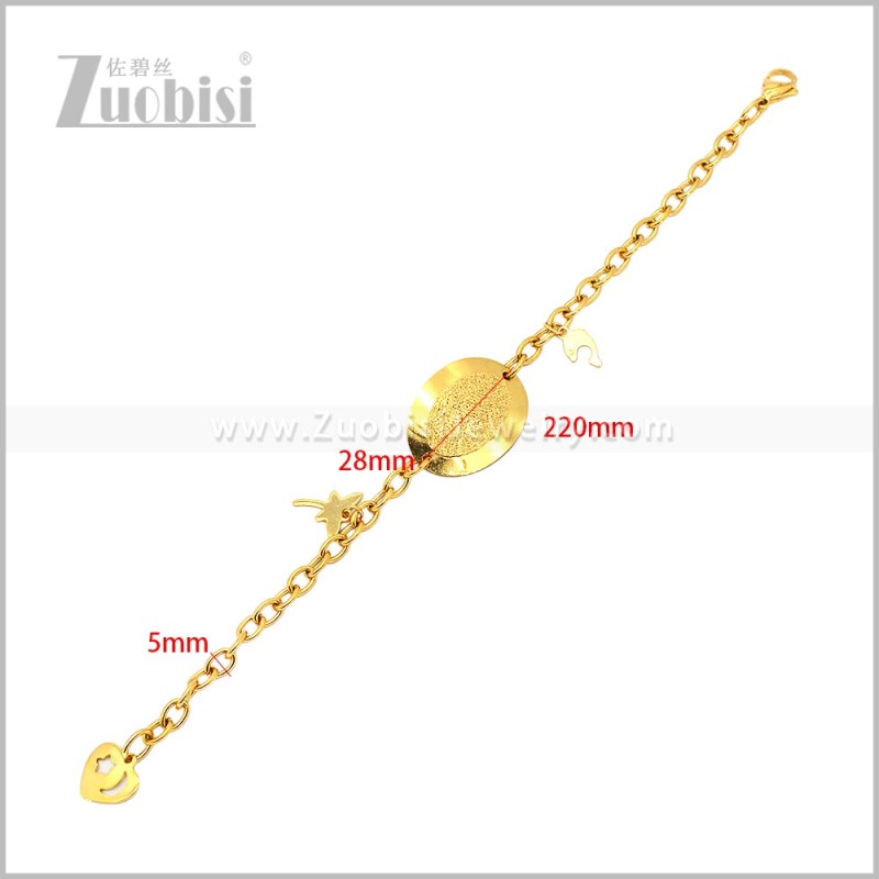 Stainless Steel Bracelet b011267G3