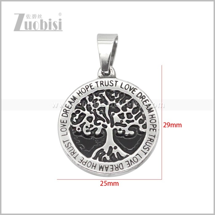 Stainless Steel Pendant p013643SH