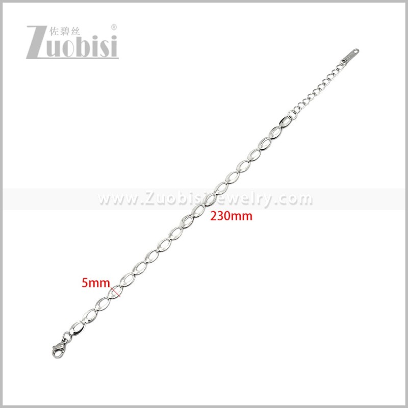 Stainless Steel Bracelet b011280S