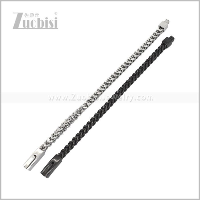 Stainless Steel Bracelet b011289S