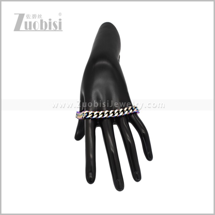 Stainless Steel Bracelet b011275SC3