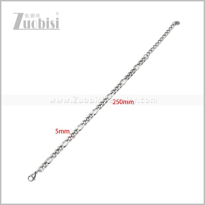 Stainless Steel Bracelet b011272S