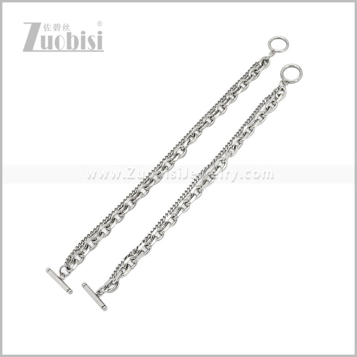Stainless Steel Bracelet b011282S2