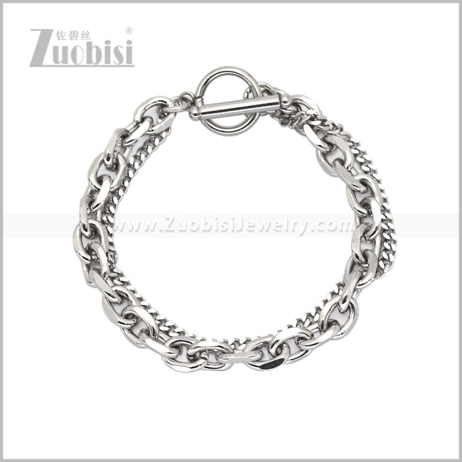 Stainless Steel Bracelet b011282S1