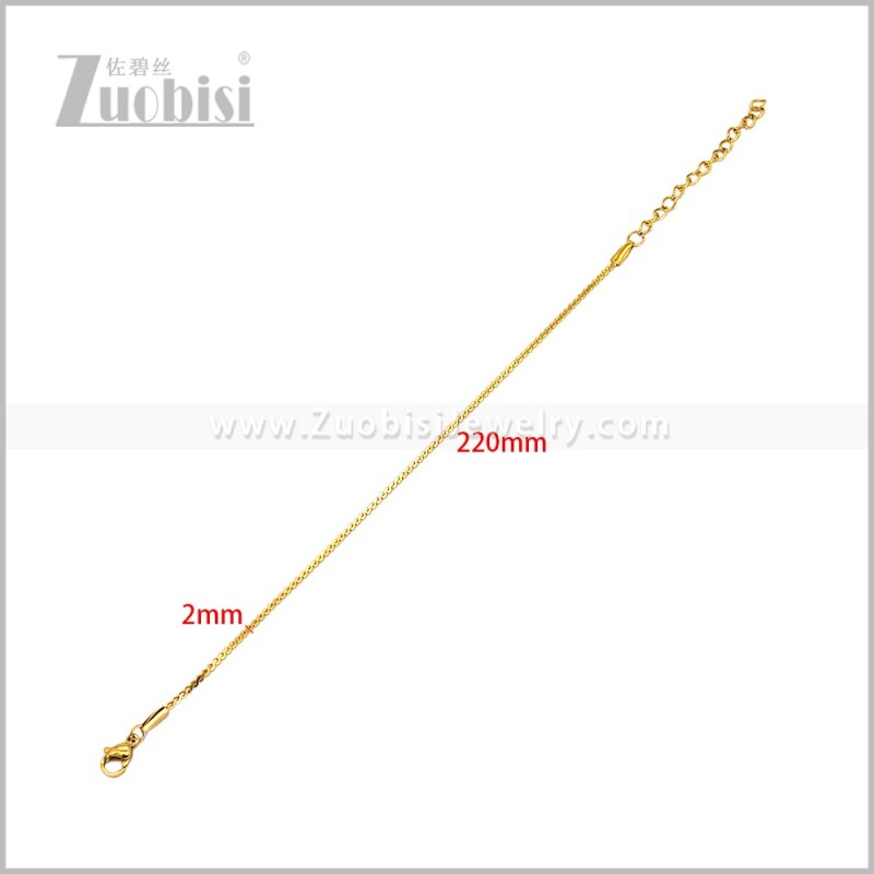 Stainless Steel Bracelet b011291G