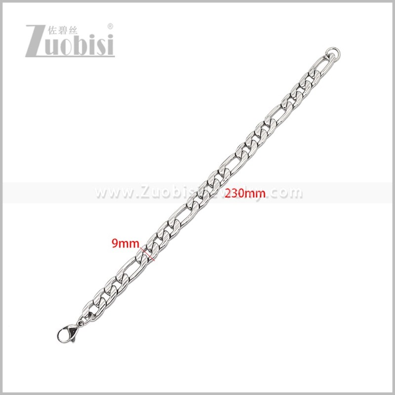 Stainless Steel Bracelet b011295S2