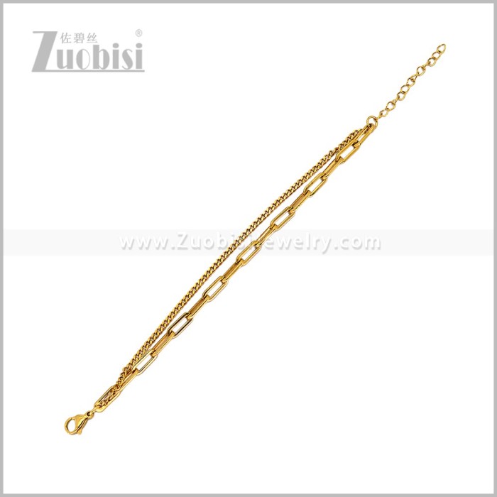 Stainless Steel Bracelet b011290G