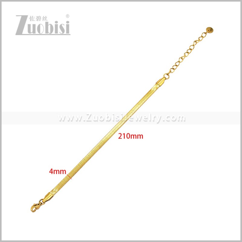 Stainless Steel Bracelet b011304G1