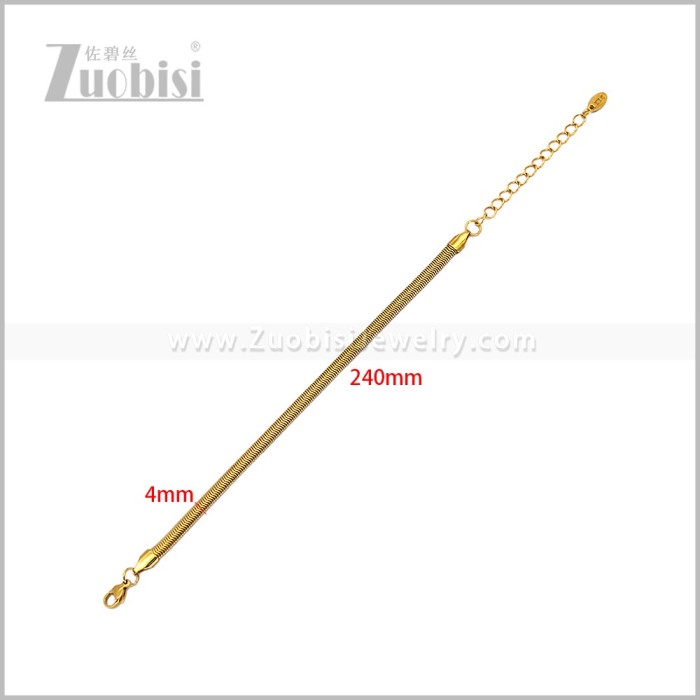 Stainless Steel Bracelet b011301G1