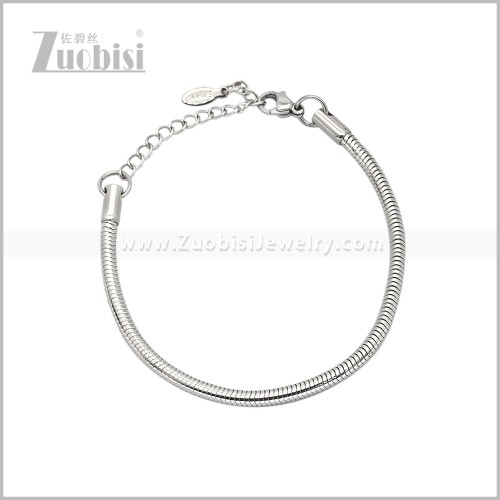3MM Stainless Steel Snake Chain Bracelet b011325S3