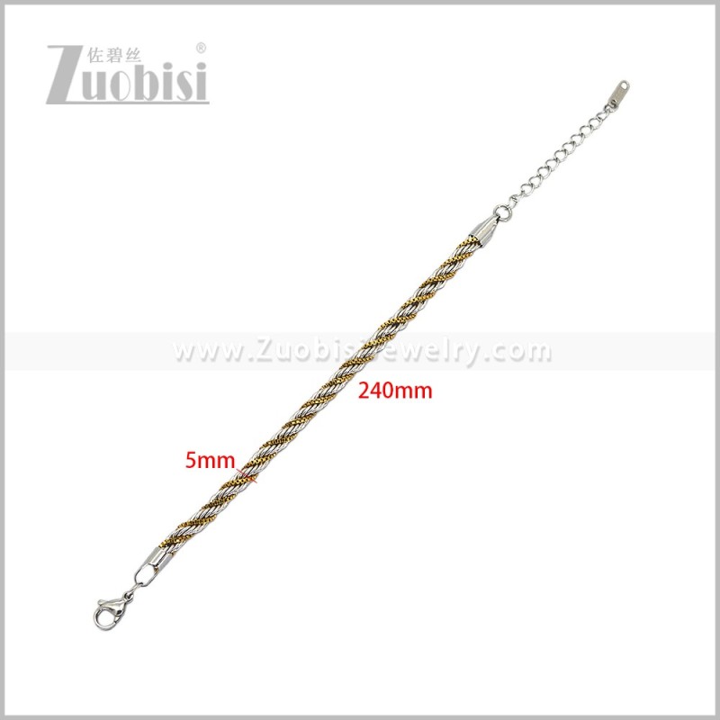 Stainless Steel Bracelet b011326SG